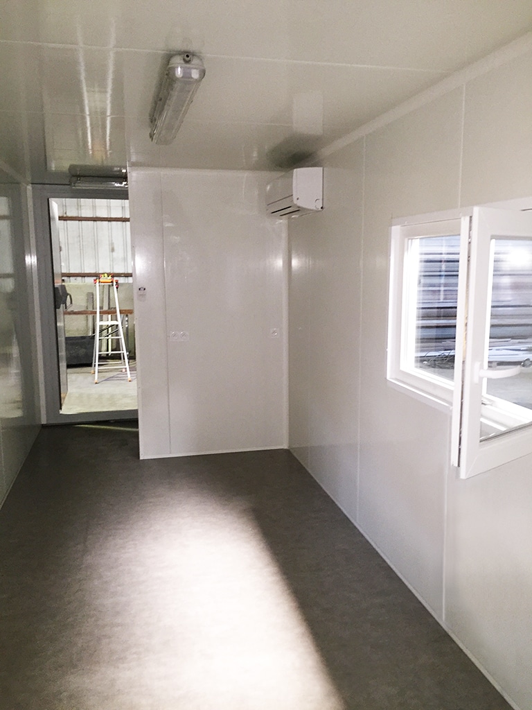 container chambre isolee