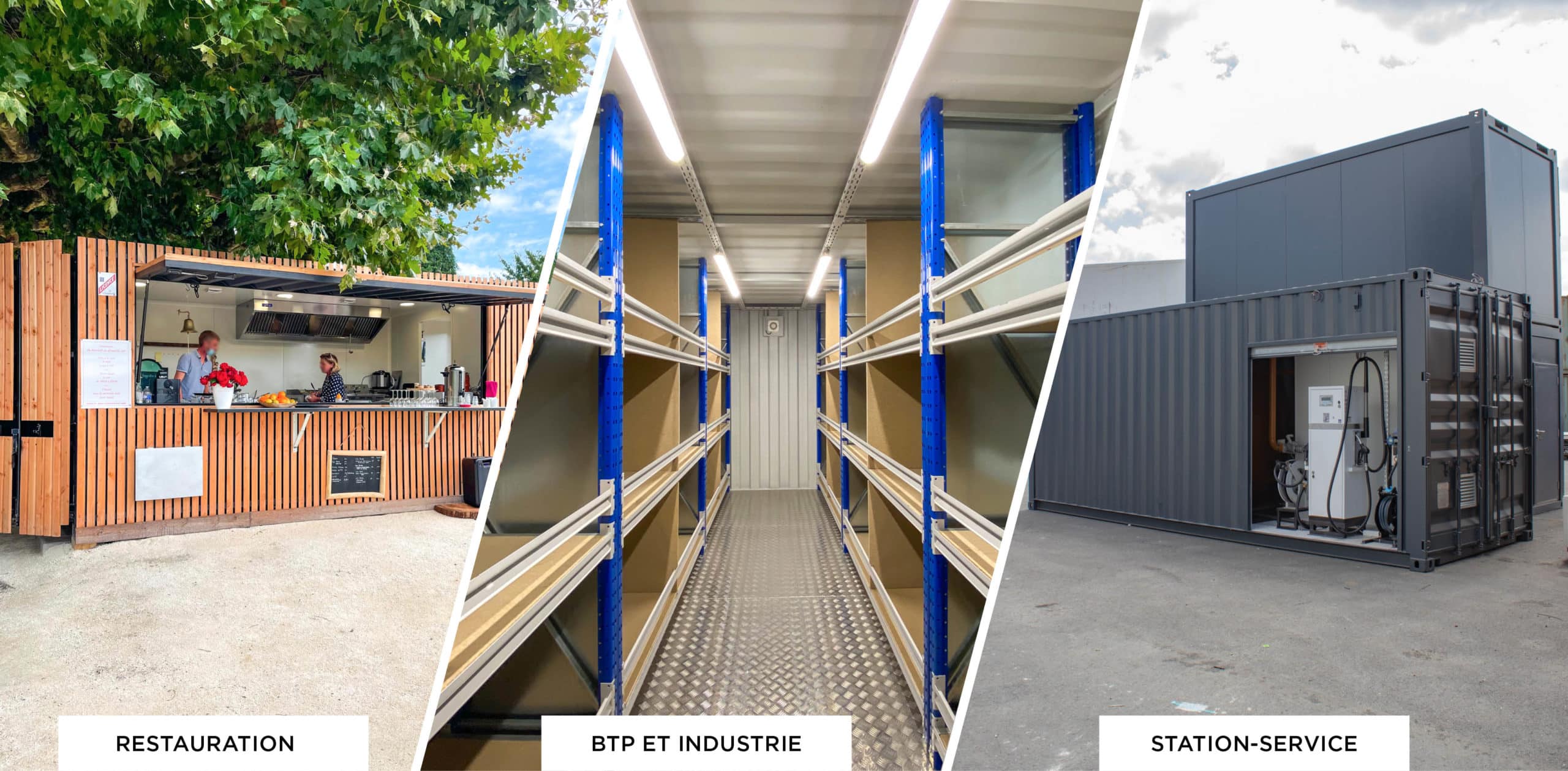 aménagement de containers maritimes sur-mesure